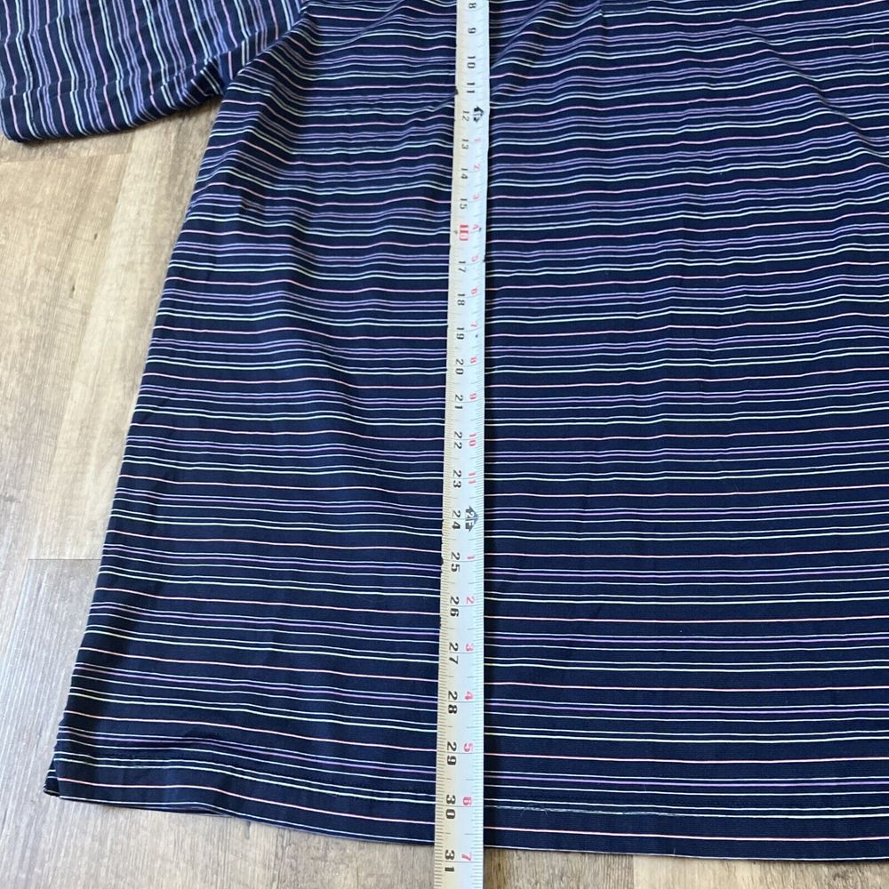 Pinehurst Golf Club Polo Shirt Adult XXL The Putterboy Collection Blue Pink - Picture 6 of 11